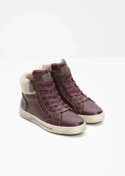 Mustang High Heels|Sneaker|High-Top-Sneaker braun