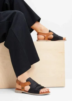 Mustang High Heels|Sommerschuhe|Sandalen schwarz