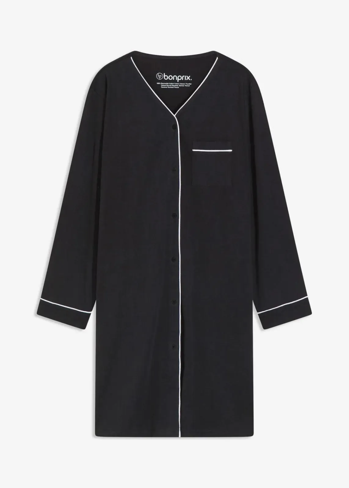 Nachthemd aus reiner Baumwolle|bonprix Clearance