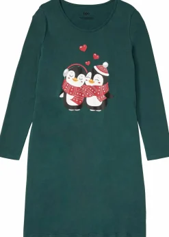 Nachthemd aus reiner Bio-Baumwolle|bonprix Clearance