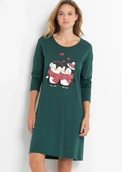 Nachthemd aus reiner Bio-Baumwolle|bonprix Clearance