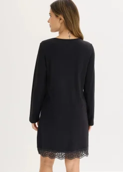 Nachthemd mit Spitze|bonprix Clearance