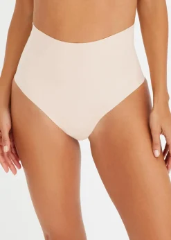 bonprix Höschen|Shapewear|Nahtloser Shape Slip Ultra Light (2er Pack) 2x mattbeige