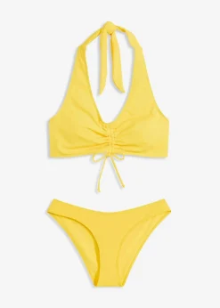 Neckholder-Bikini mit Raffung (2-tlg.Set)|bonprix Online