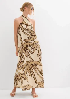 Neckholder-Kleid in A-Linie|bonprix Hot