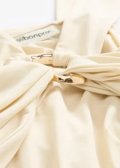 Neckholder-Top mit gehämmerter Deko-Schnalle|bonprix Hot