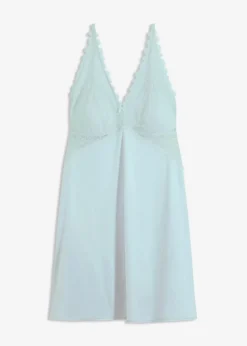 Negligé mit glänzendem Material|bonprix Discount