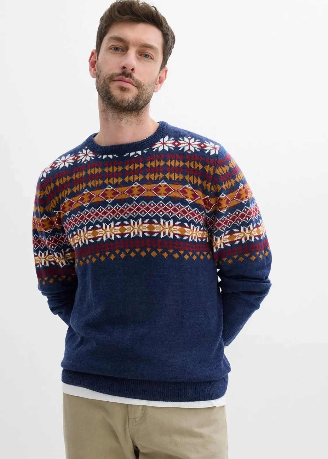 Norweger-Pullover|bonprix Online