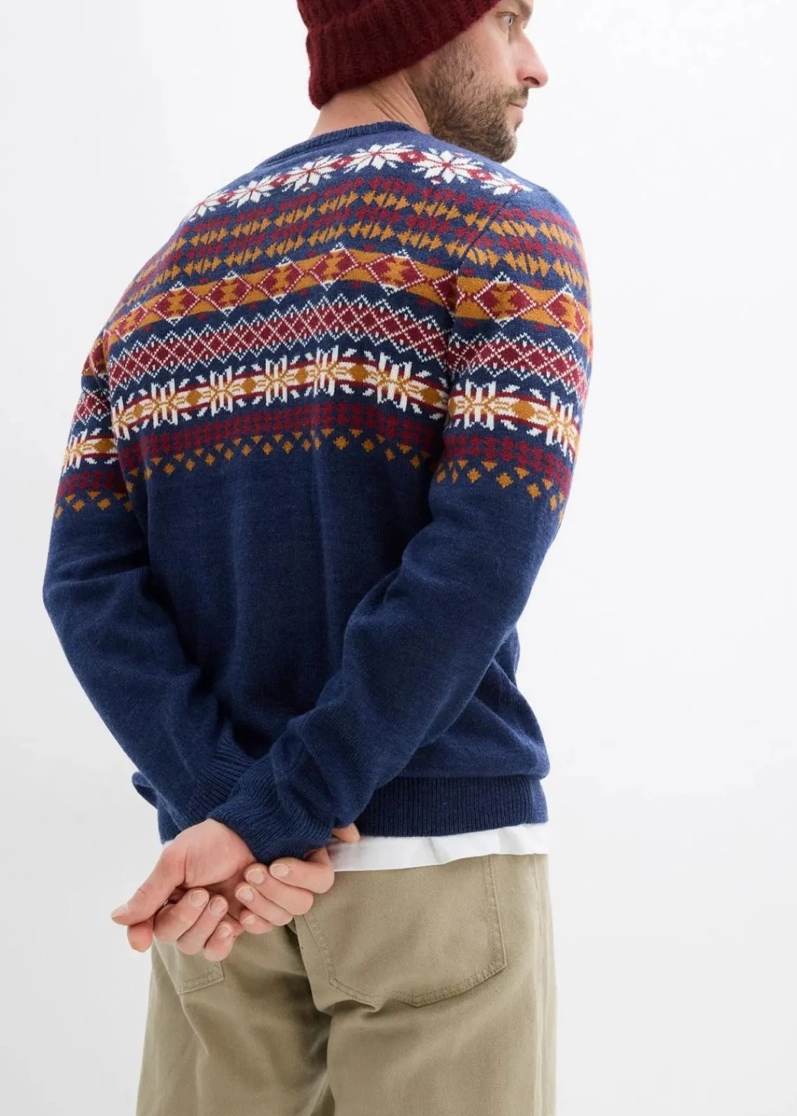 Norweger-Pullover|bonprix Online