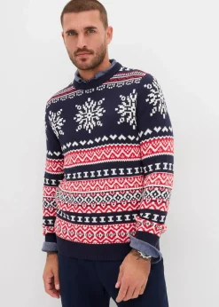 Norweger-Pullover aus weichem Baumwollmix|bonprix Best