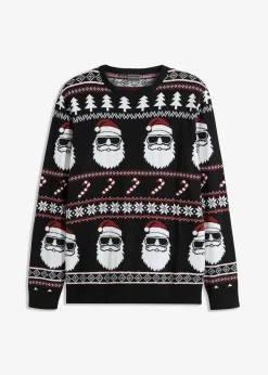 Norweger-Pullover mit recycelter Baumwolle|bonprix Discount