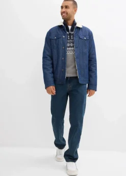 Norweger-Pullover mit Troyerkragen|bonprix New