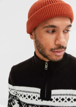 Norweger-Pullover mit Troyerkragen|bonprix Best