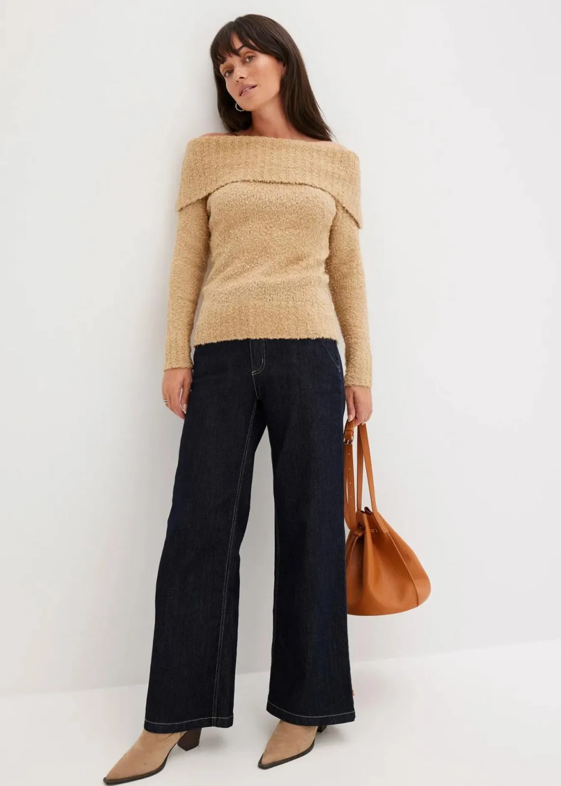 Off Shoulder Pullover|bonprix New