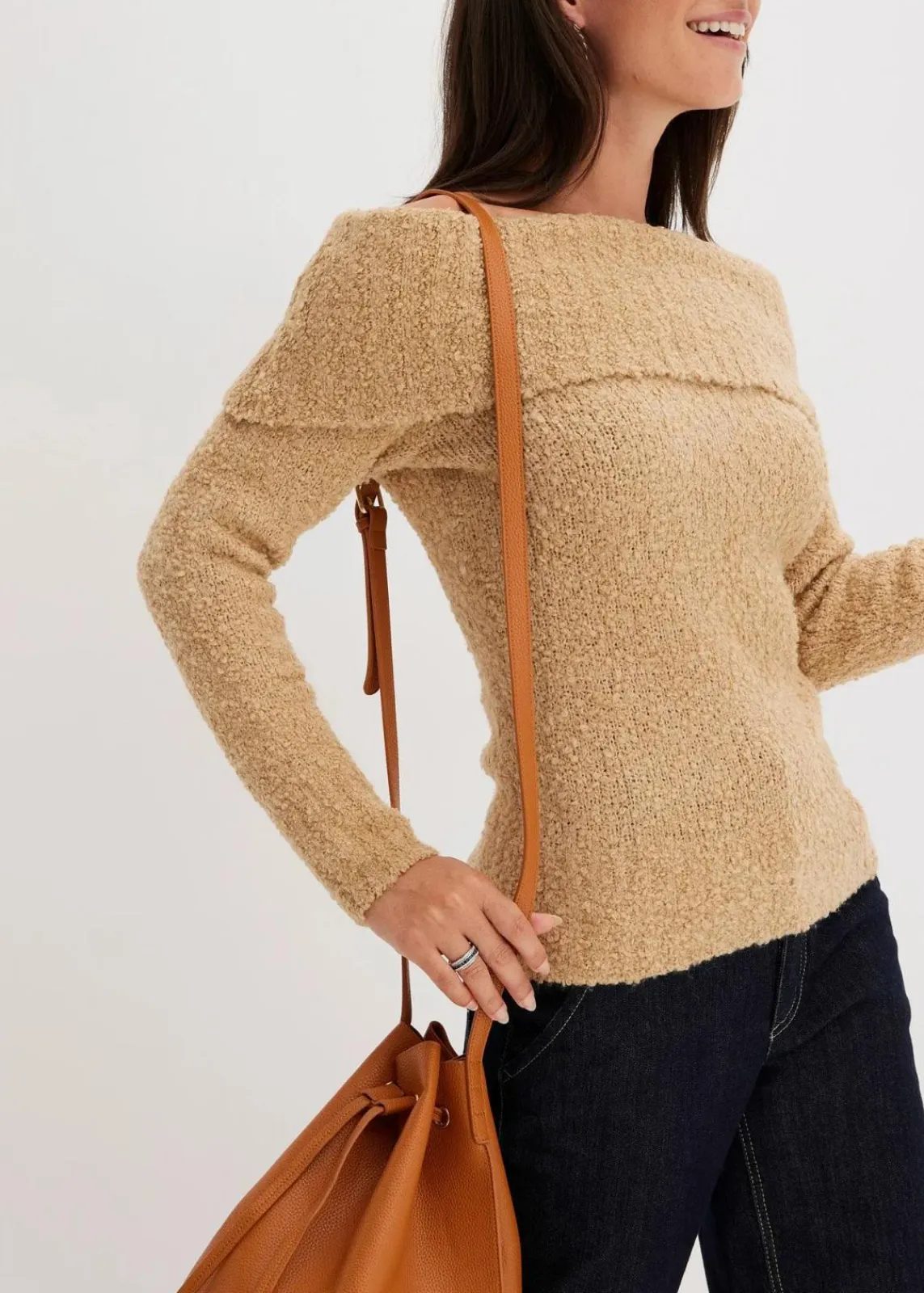 Off Shoulder Pullover|bonprix New