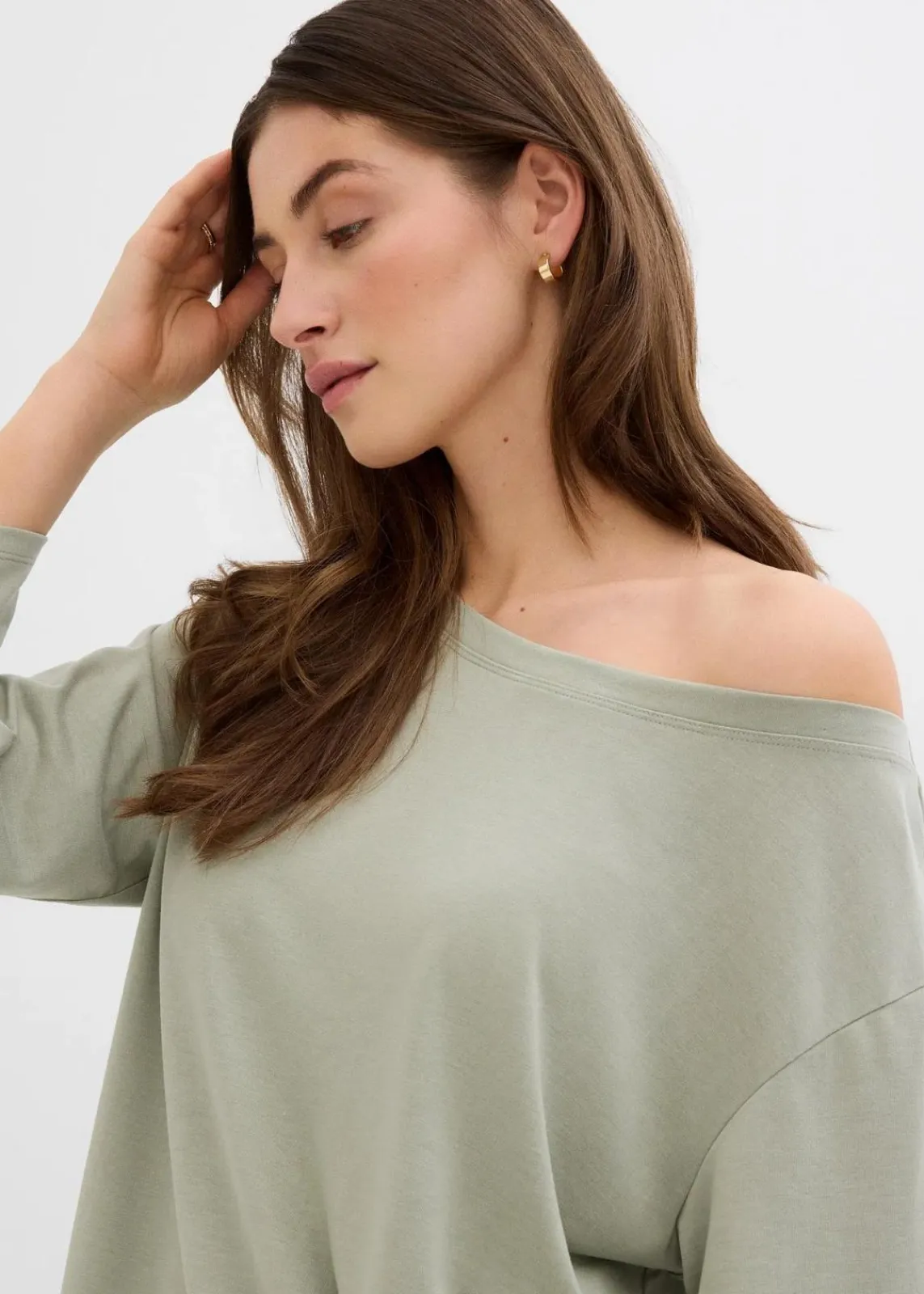 Off-Shoulder-Shirt aus softem Modal-Mix|bonprix Best