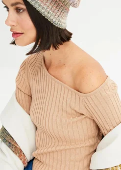 One Shoulder Rib-shirt|bonprix Best