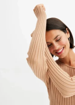 One Shoulder Rib-shirt|bonprix Best