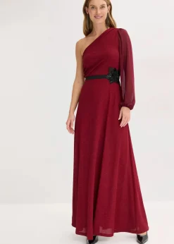 One-Shoulder-Kleid mit Glitzer|bonprix Sale