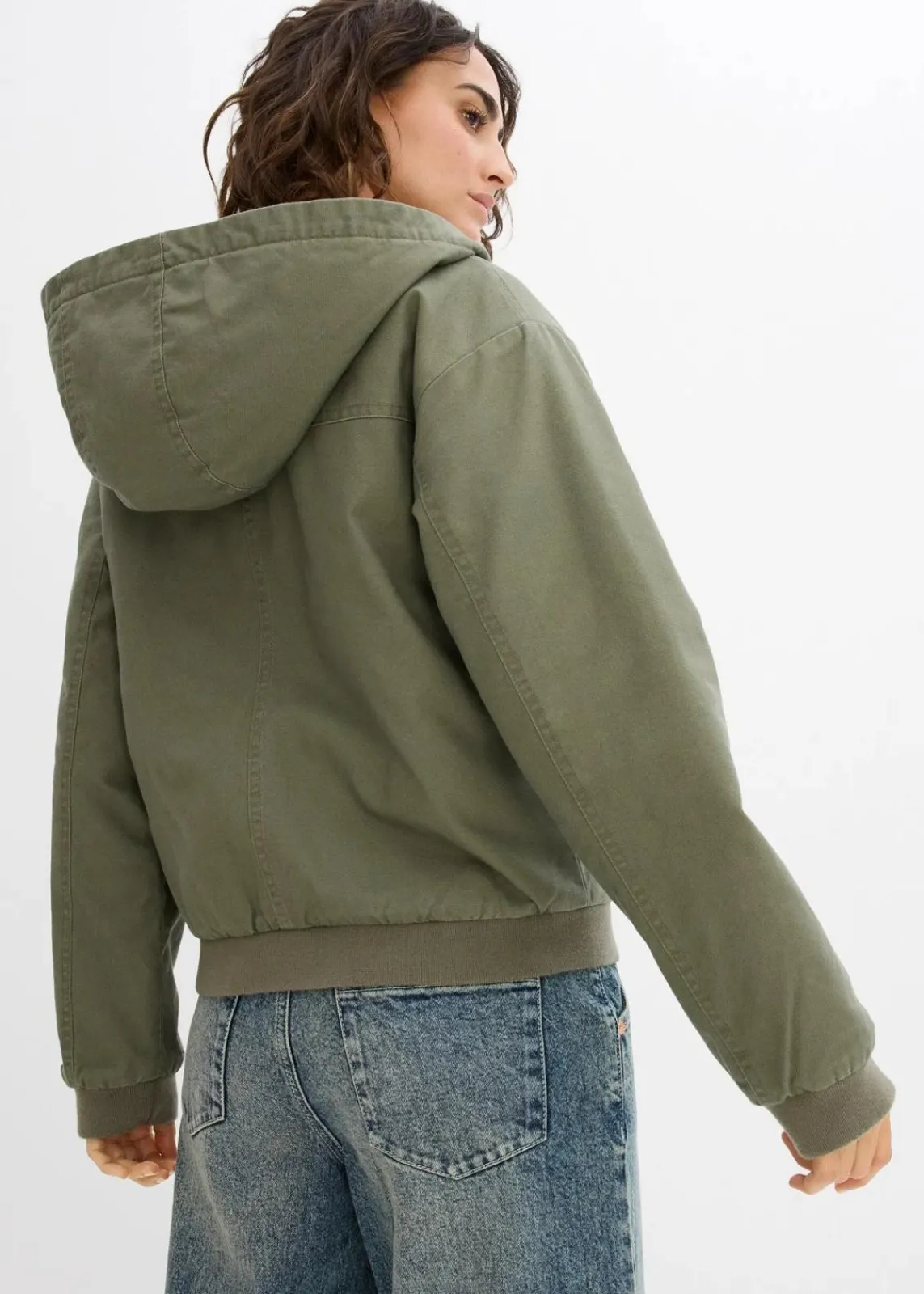 Outdoorjacke aus reiner Baumwolle|bonprix Online