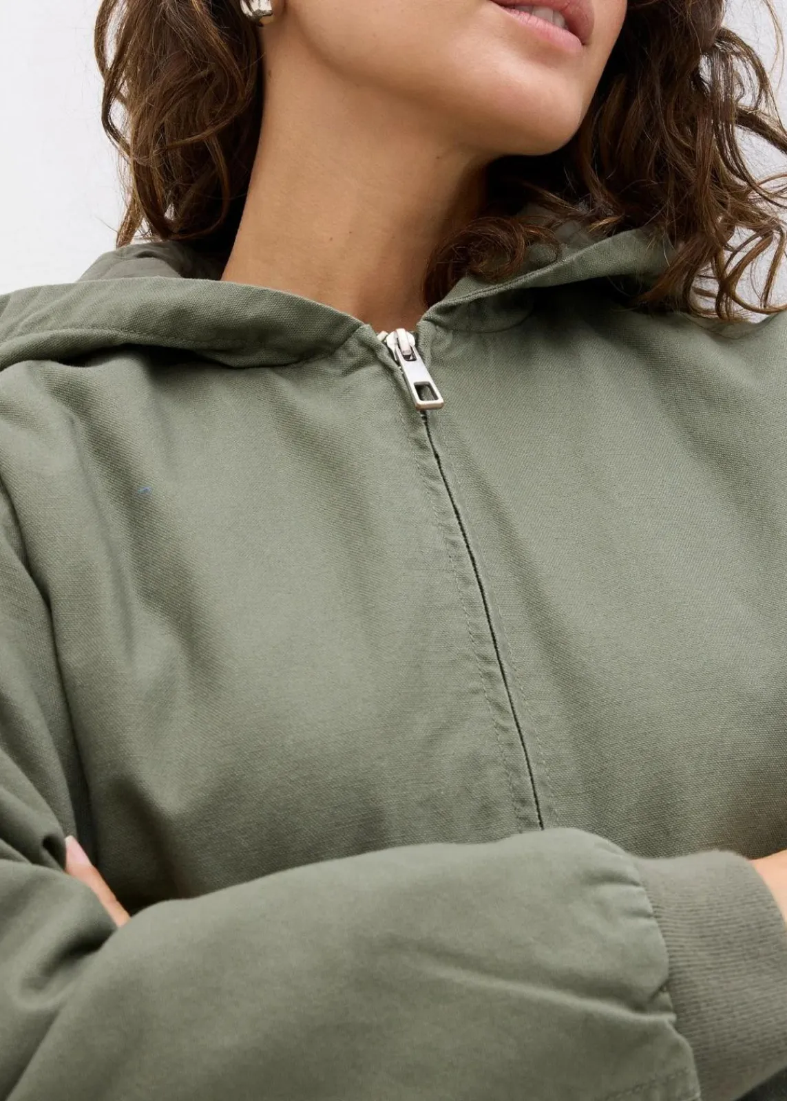 Outdoorjacke aus reiner Baumwolle|bonprix Online