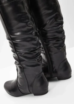 bonprix Stiefel|Schuhe & Accessoires In Spezialgrößen·Schuhe In Übergröße|Overknee Stiefel schwarz