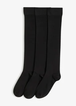 Overknee Strümpfe aus Modal (3er Pack)|bonprix Sale