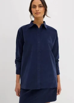 Oversize Cordhemd|bonprix Sale