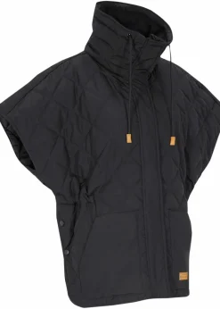 bonprix Bekleidung·Hosen|Jacken & Mäntel|Oversize Funktions-Steppweste, wasserabweisend schwarz