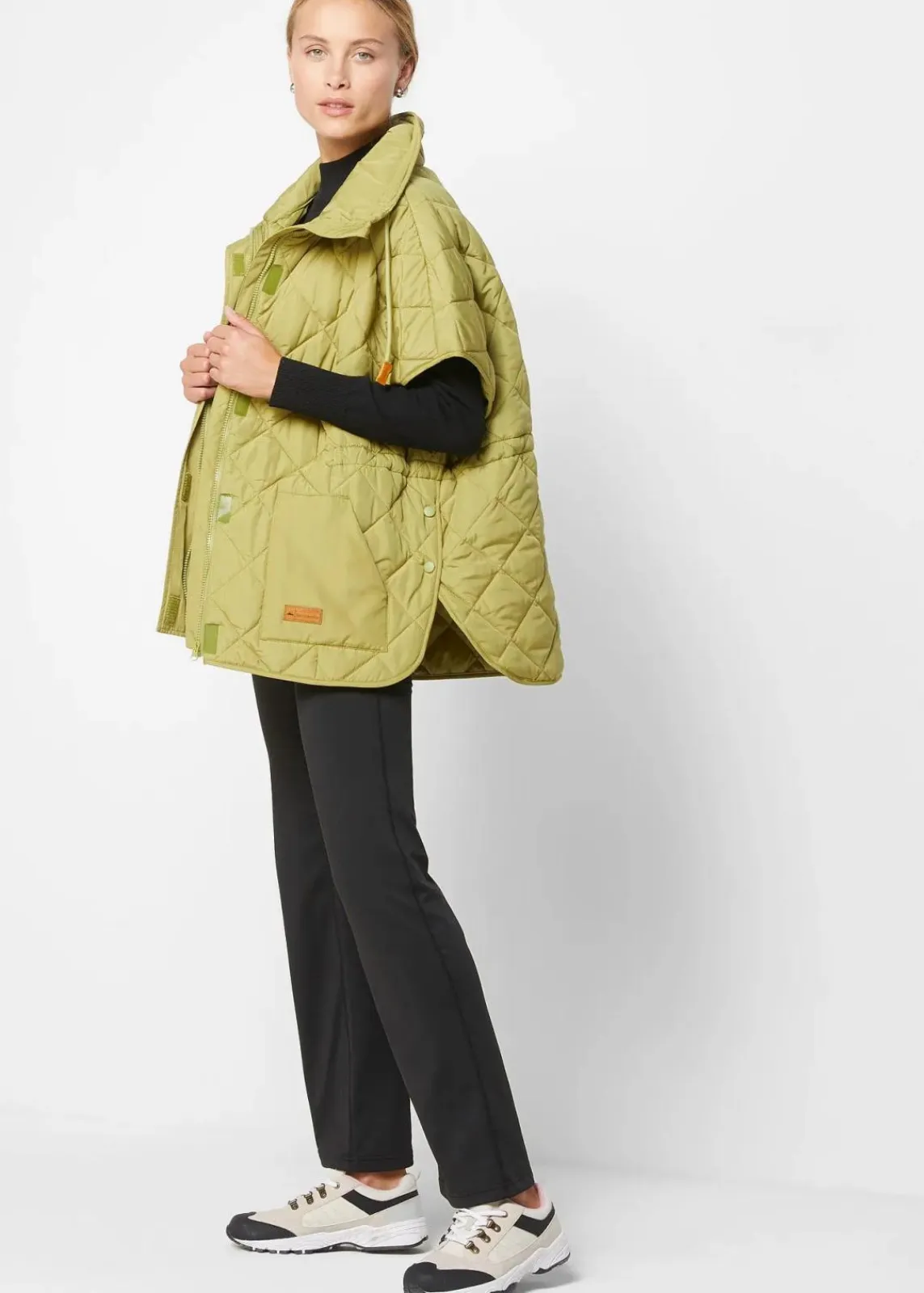 Oversize Funktions-Steppweste, wasserabweisend|bonprix Online