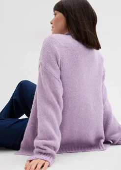 Oversize Grobstrickjacke|bonprix