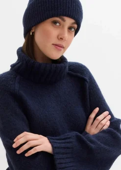 Oversize Grobstrickpullover|bonprix