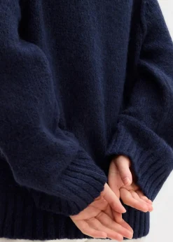 Oversize Grobstrickpullover|bonprix