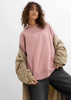 Oversize Hoodie aus reiner Bio-Baumwolle|bonprix Clearance