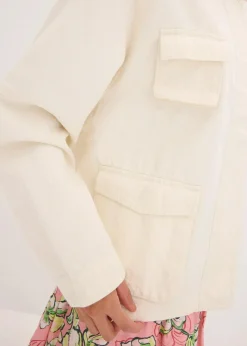 bonprix Jacken & Mäntel|Bekleidung·Hosen|Oversize Jacke natur