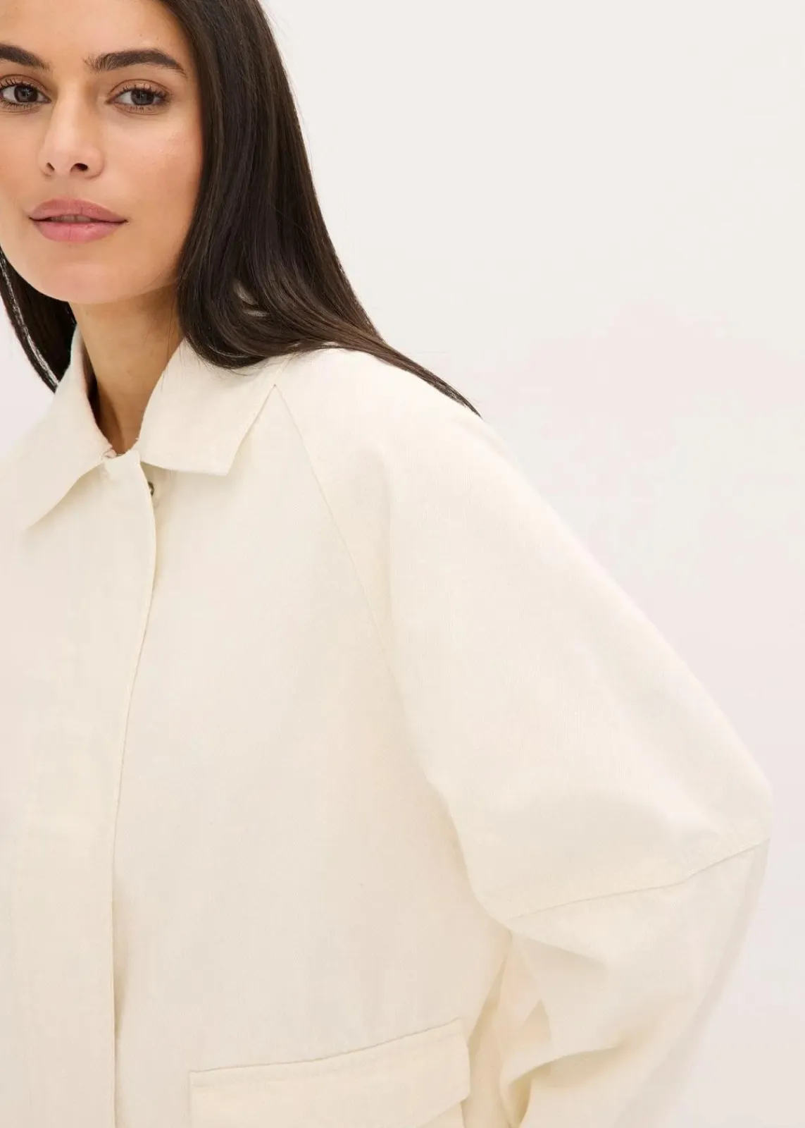 bonprix Jacken & Mäntel|Bekleidung·Hosen|Oversize Jacke natur