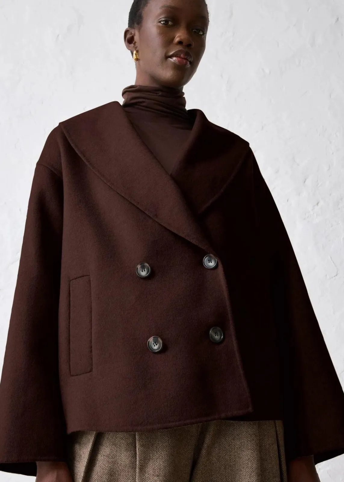 Oversize Jacke aus weichem Woll-Mix|bonprix Best