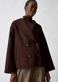 Oversize Jacke aus weichem Woll-Mix|bonprix Best