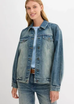 Oversize Jeansjacke|bonprix Online