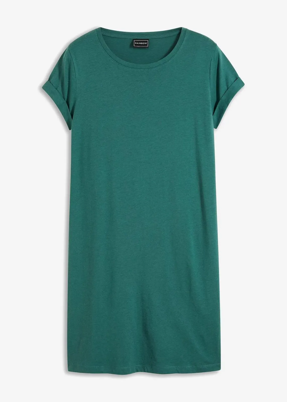 bonprix Kleider|Nachhaltigere Materialien|Oversize Shirtkleid mattgrün