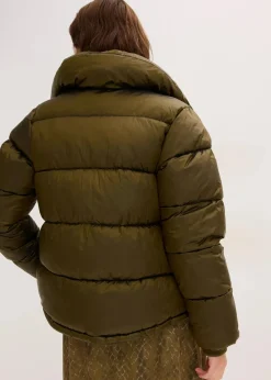 bonprix Bekleidung·Hosen|Jacken & Mäntel|Oversize Steppjacke erdoliv