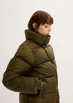 bonprix Bekleidung·Hosen|Jacken & Mäntel|Oversize Steppjacke erdoliv