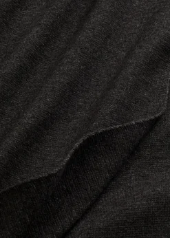 bonprix Jacken & Mäntel|Bekleidung·Hosen|Oversize Strick-Cape anthrazit meliert