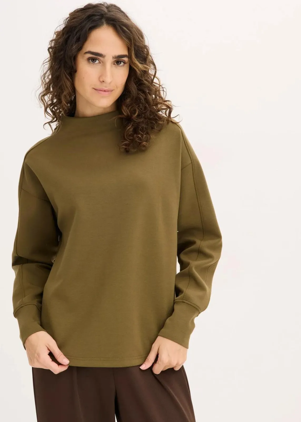 Oversize Sweatshirt aus weichem Scuba|bonprix Best