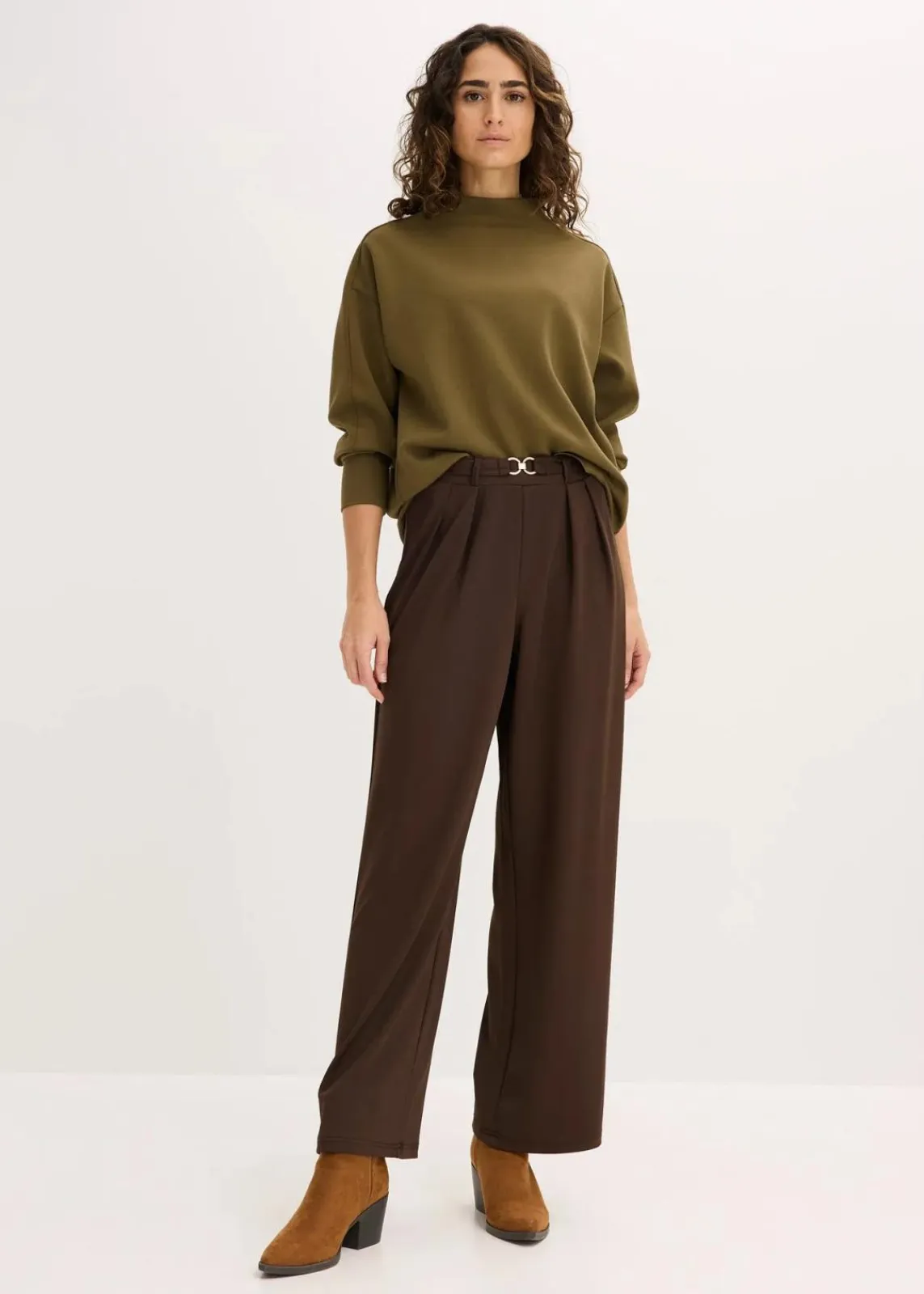 Oversize Sweatshirt aus weichem Scuba|bonprix Best