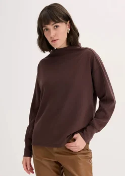 Oversize Sweatshirt aus weichem Scuba|bonprix Discount