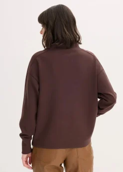 Oversize Sweatshirt aus weichem Scuba|bonprix Discount