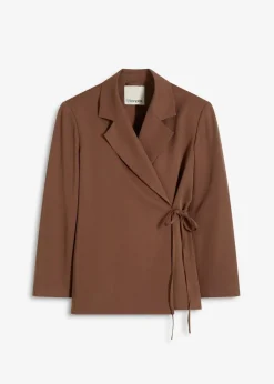 bonprix Bekleidung·Basics|Blazer|Oversize-Blazer braun