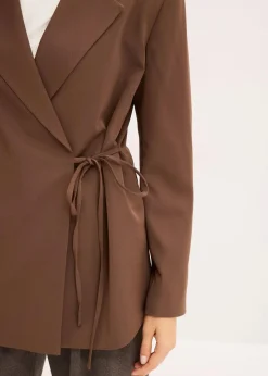 bonprix Bekleidung·Basics|Blazer|Oversize-Blazer braun