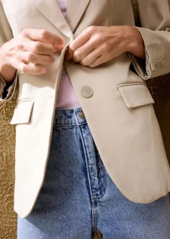 Oversize-Blazer mit leichten Schulterpolstern|bonprix Hot